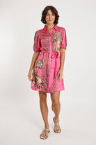 Lula Soul Maasai Dress - Fuschia_4