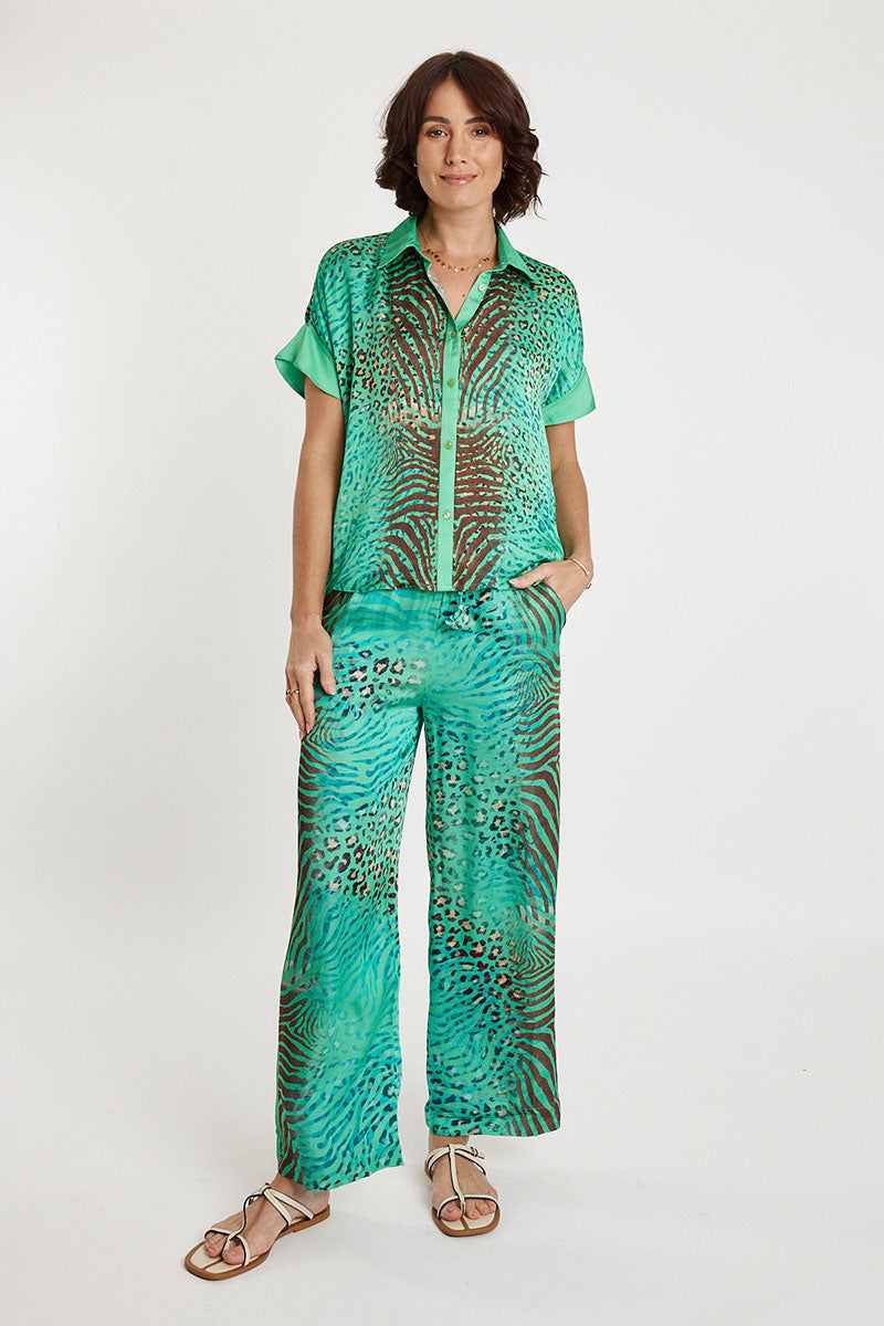 Lula Soul Maasai Pant - Emerald_6