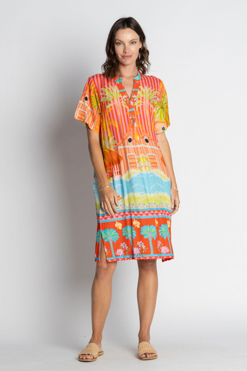 Lula Soul Mardiva Shift Dress - Melon