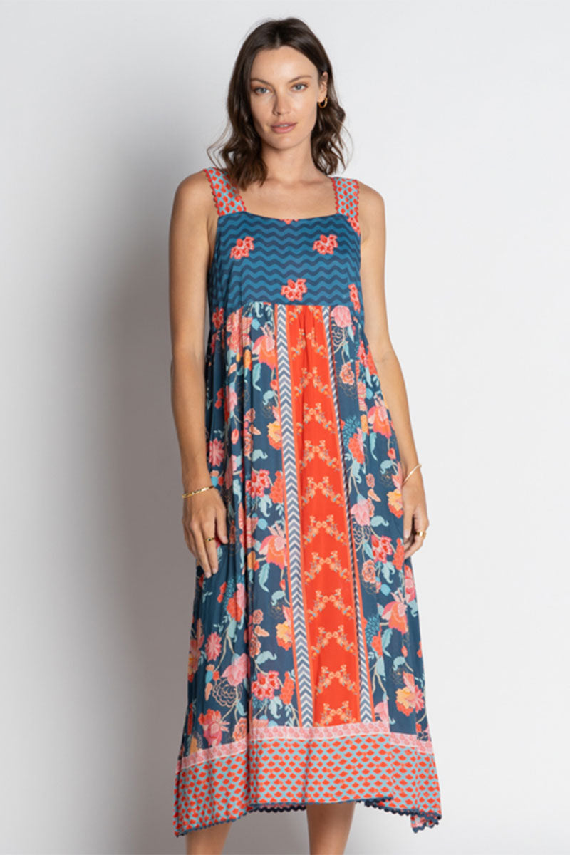 Lula Soul Mulini Sundress - Navy_1