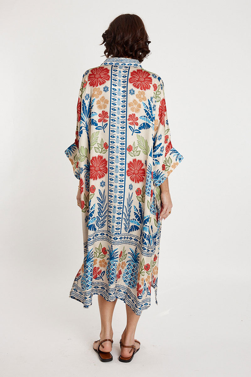 Lula Soul Parisio Kaftan - Navy_4