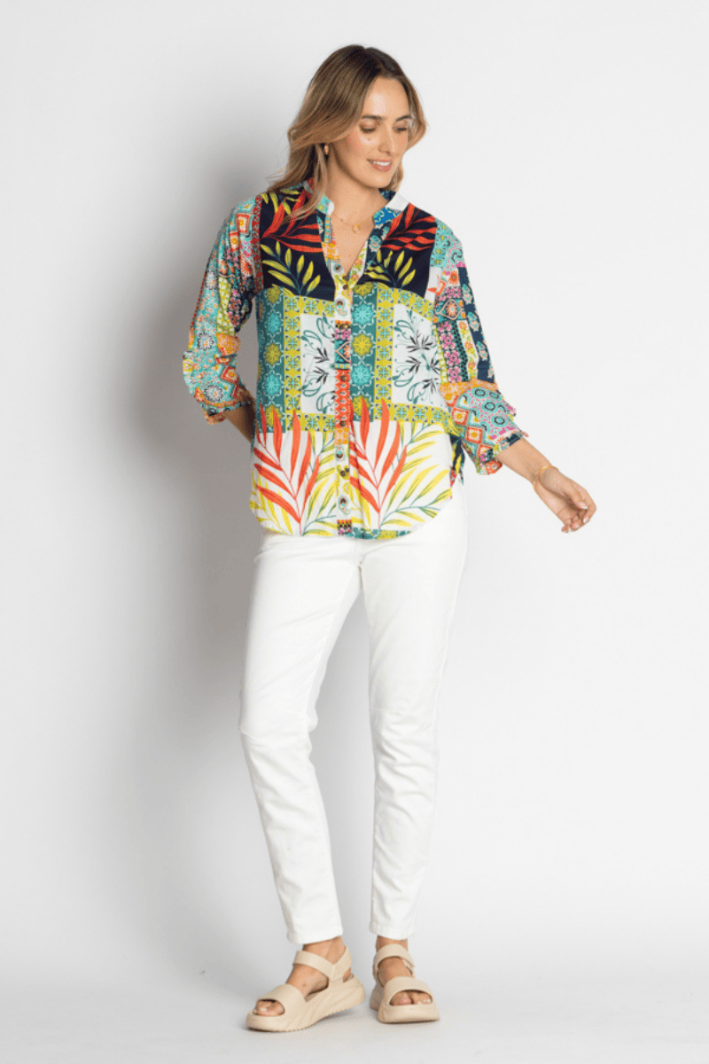 Lula Life Alina Top Lagoon.