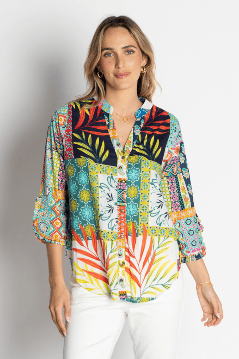 Lula Life Alina Top Lagoon.