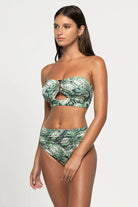 Martinique Brigitte Ruched Bikini Pant - Blue Slate_5