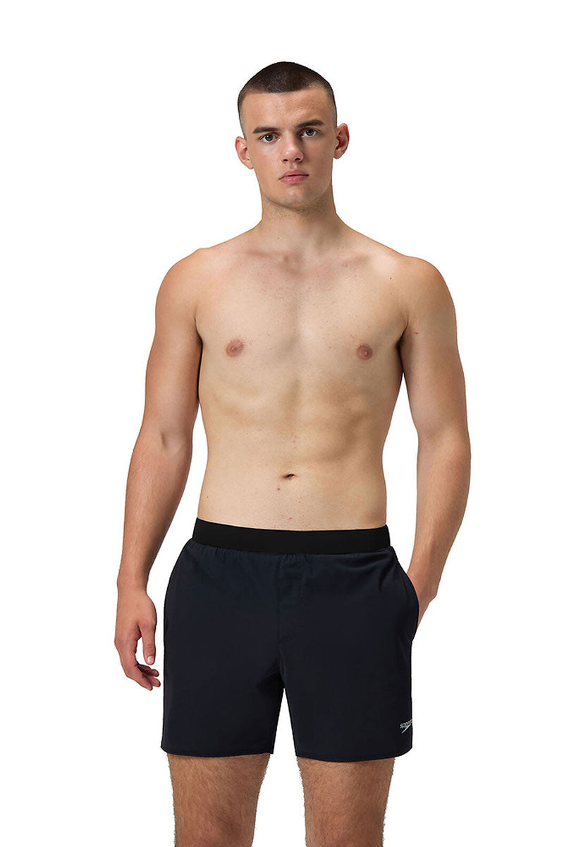 Speedo 8_00486900334 Mens The Lookout Solid Volley 16" Short - Anthracite_1