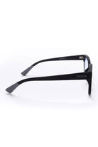 Okkia Giovanni Sunglasses - Black and Grey (blue lenses)