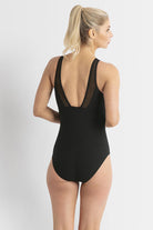 Poolproof Barbados Cross Mastectomy One Piece - Black_4