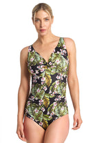 Poolproof Leafique F/G Twist One Piece - Black_1