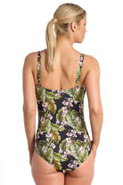 Poolproof Leafique F/G Twist One Piece - Black_2