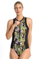 Poolproof Leafique Sleeveless Mast Surfsuit - Black