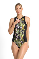 Poolproof Leafique Sleeveless Mast Surfsuit - Black