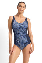 Poolproof Onyx E/F One Piece - Navy_3