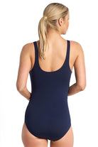 Poolproof Rozella Fan Splice Tank One Piece - Sky