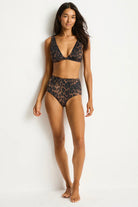 Sea Level Savanna High Waist Pant - Chocolate