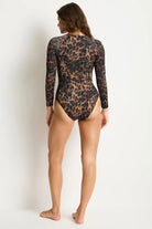 Sea Level Savanna Long Sleeved Surf Suit - Chocolate_6
