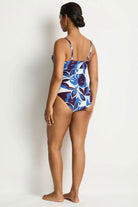 Sea Level SL1081RU Rumba Wrap Front DD/E Cup One Piece - Denim Blue_3