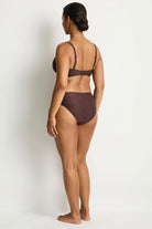 Sea Level SL3110ZN Zen Cross Front Multifit Bra Top - Cocoa_5