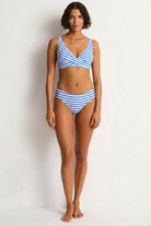 Sea Level SL4015AR Amour Mid Bikini Pant - Denim Blue_3