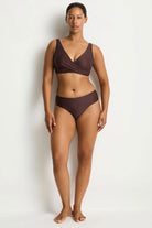 Sea Level SL4015ZN Zen Mid Bikini Pant - Cocoa_6