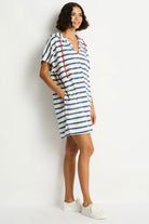 Sea Level SL9550AY Ahoy Beach Poncho - Denim Blue_3