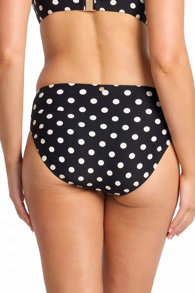 Sunseeker Seoul Ruched Mid Rise Pant - Black_2