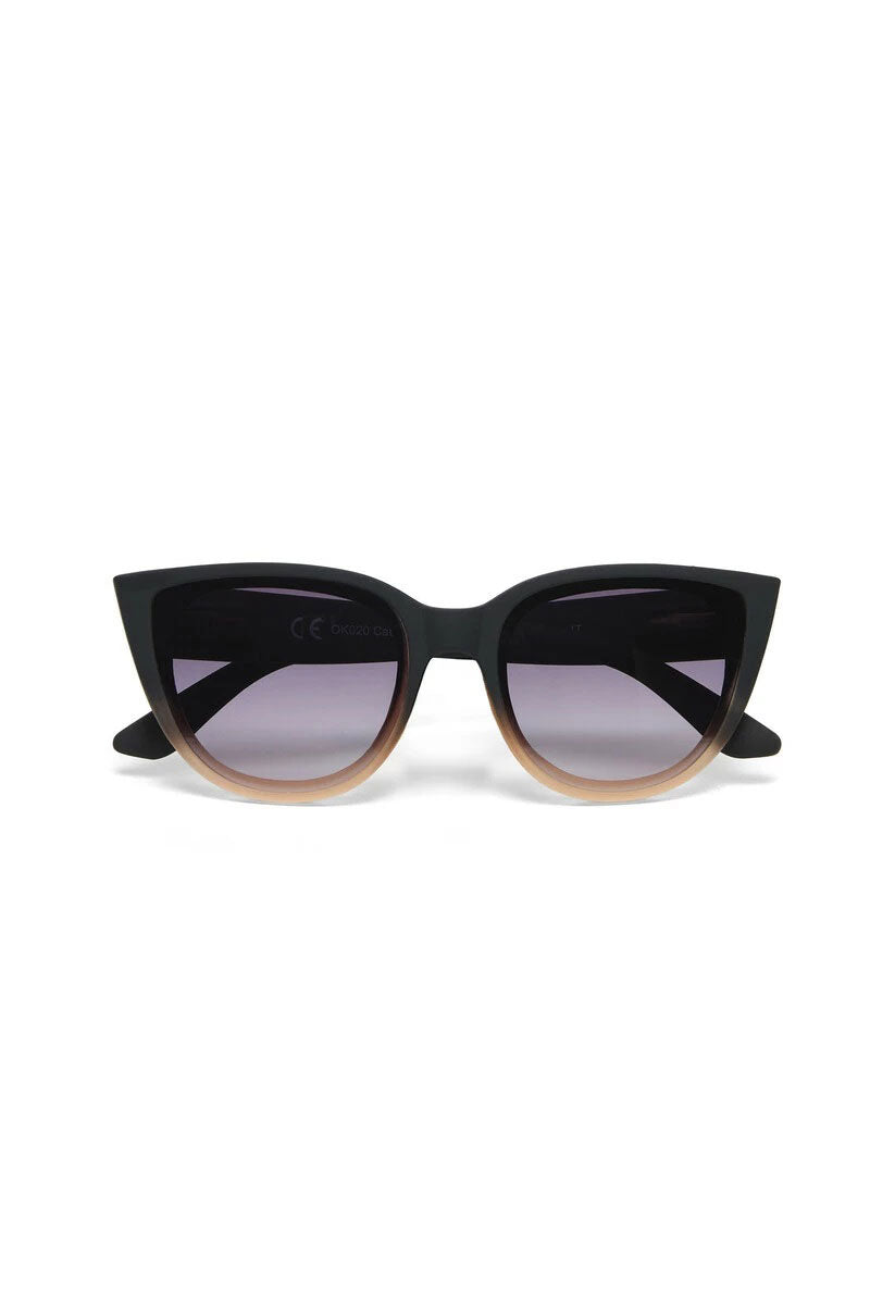 Okkia Silvia Sunglasses - Black Shaded Rose