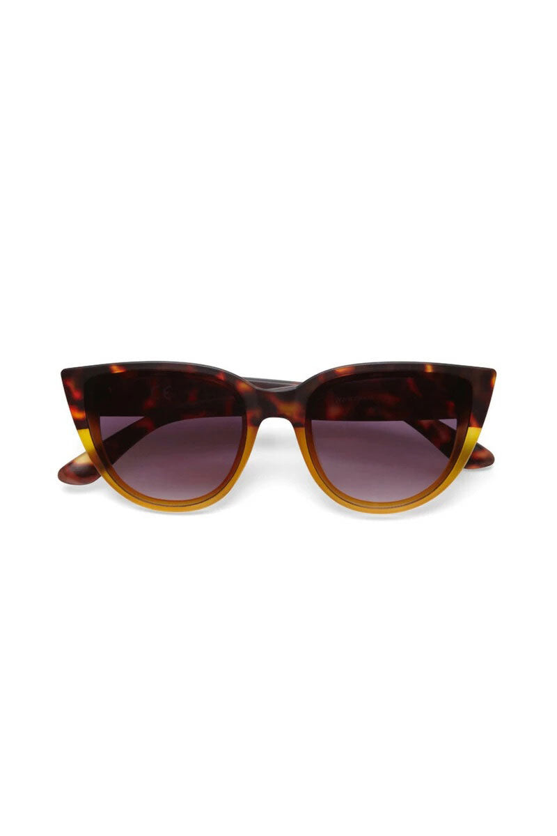 Okkia Silvia Sunglasses - Havana Yellow