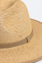Sundaise SH918 Hat - Clara Raffia Braid Panama w Natural Ribbon_2