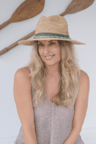 Sundaise Chelsea Panama Raffia - Emerald.