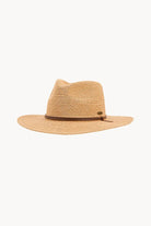 Sundaise SH929 Hat - Chase Natural Raffia Unisex Panama w Chocolate Lace_4