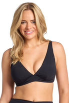 Sunseeker Basix DD/E U/Wire Tri Bra - Black_1