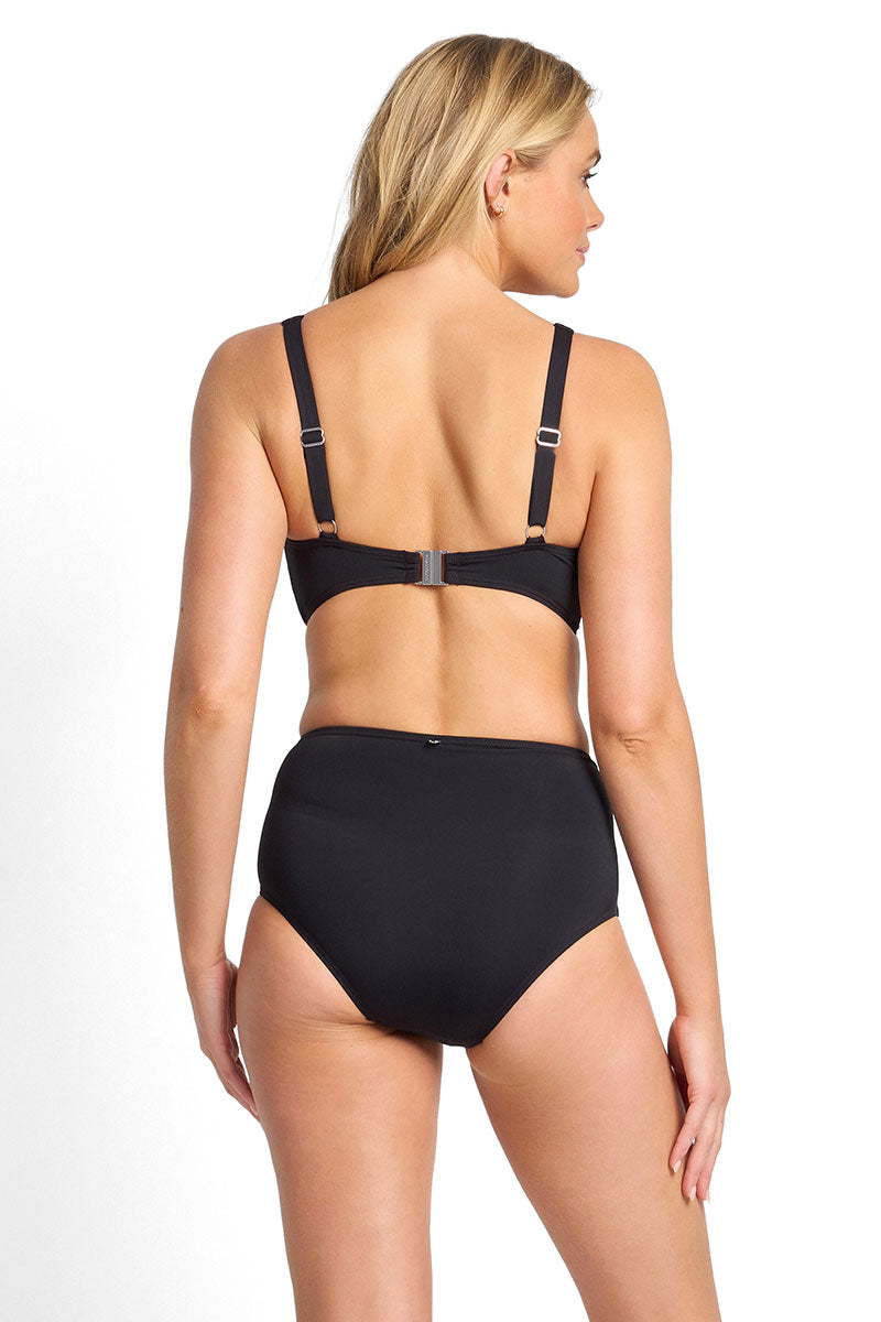 Sunseeker Basix DD/E U/Wire Tri Bra - Black_4