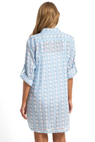 Sunseeker Delight Ladder Button Through Shirt - Ink_2