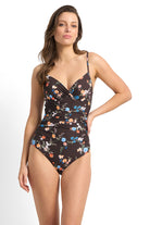 Sunseeker Japan Soft Twist Ruched One Piece - Coco_3