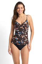 Sunseeker Japan Soft Twist Ruched Singlet - Coco_3