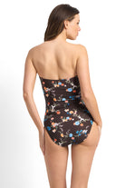 Sunseeker Japan Twist Ruched Bandeau One Piece - Coco_4