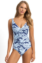 Sunseeker Kaia E/F Ruched One Piece - Ink_1