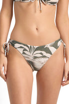 Sunseeker Kaia High Leg Tie Pant - Seaweed_1