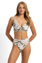 Sunseeker Kaia Highrise Leg Pant - Seaweed_3