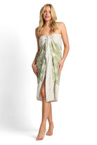 Sunseeker Lombok Ladder Sulu Sarong - White.