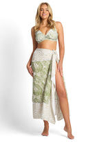 Sunseeker Lombok Ladder Sulu Sarong - White.