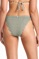 Sunseeker Marina High Leg Tie Pant – Black.