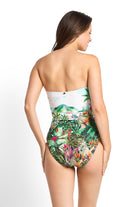 Sunseeker Paradise D/DD Bandeau One Piece - Multi_4