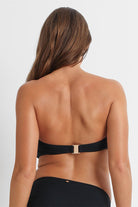 Sunseeker Reset D/DD Wrap Bandeau Bra - Black_back_1