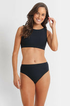 Sunseeker Reset Mastectomy Crop - Black.