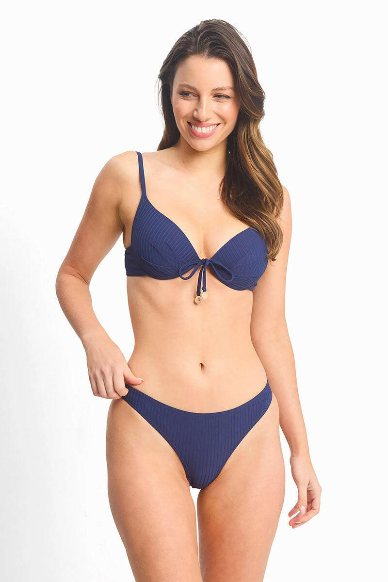 Sunseeker Reset Moulded Push Up Bra - Ink.