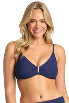 Sunseeker Reset Multi Bar Bikini Top - Ink.