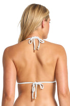 Sunseeker Reset Tri Bikini Top - White.
