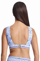 Sunseeker SS13005MAS Cowboy Mastectomy Crop Top - Blue_2