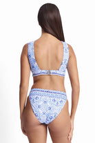 Sunseeker SS13005MAS Cowboy Mastectomy Crop Top - Blue_5